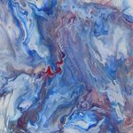 Fluid abstract shapes with lava effect